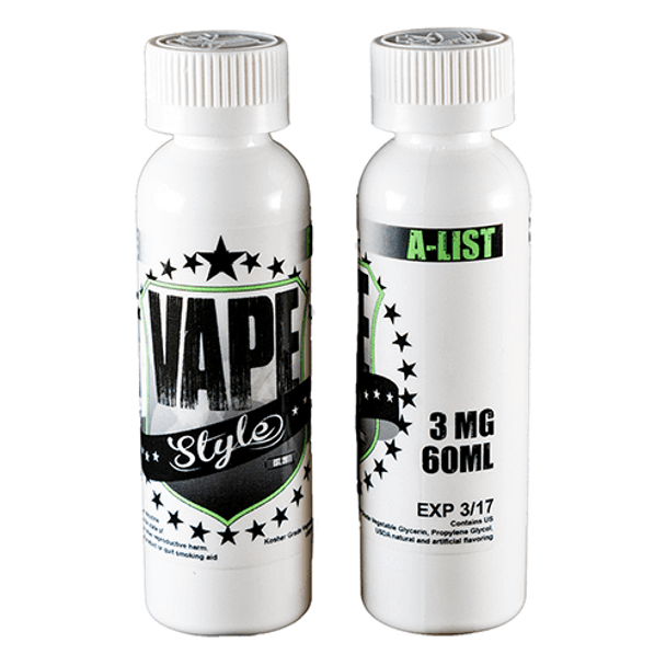 A-List | Vape Style E-Liquid | 60ml