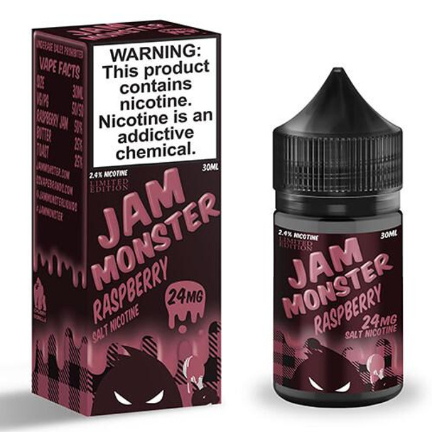 Raspberry | Jam Monster eJuice Salt | 30ml (Super Deal)