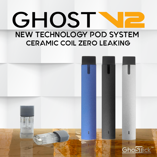 Pod System V2 with Ceramic Pod  | Ghost