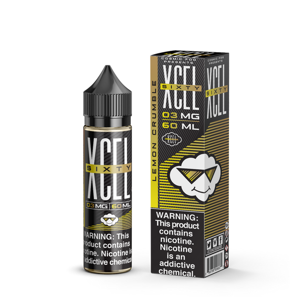 Lemon Crumble | XCEL SIXTY by Cosmic Fog Vapors | 60ml  (closeout)