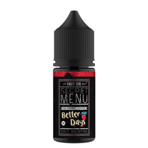 Better Days Iced SALT | Secret Menu by Milkshake Liquids | 30ml