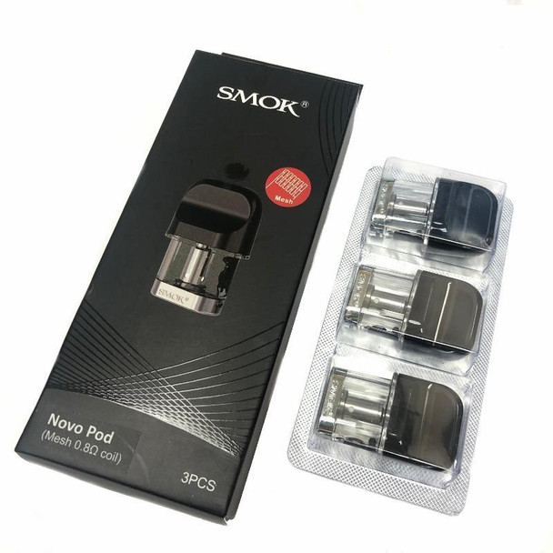 Novo Pod Mesh Replacement Pods | Smok | 3 Pack | 0.8ohm