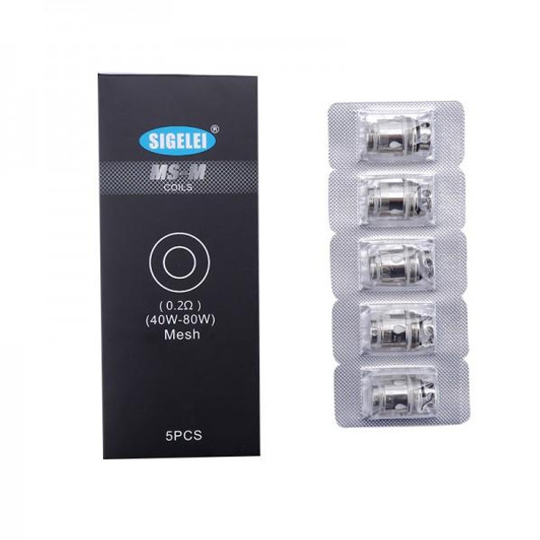 Sigelei MS-M Replacement Mesh Coils (5 Pack) | Sigelei