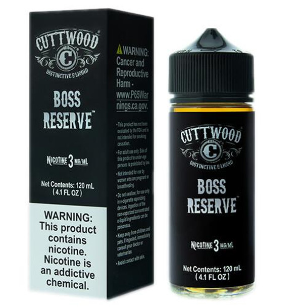 Boss Reserve | Cuttwood | 120ml (New Chubby Bottle)