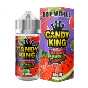 Strawberry Watermelon Bubblegum | Candy King Bubblegum Collection | 100ml