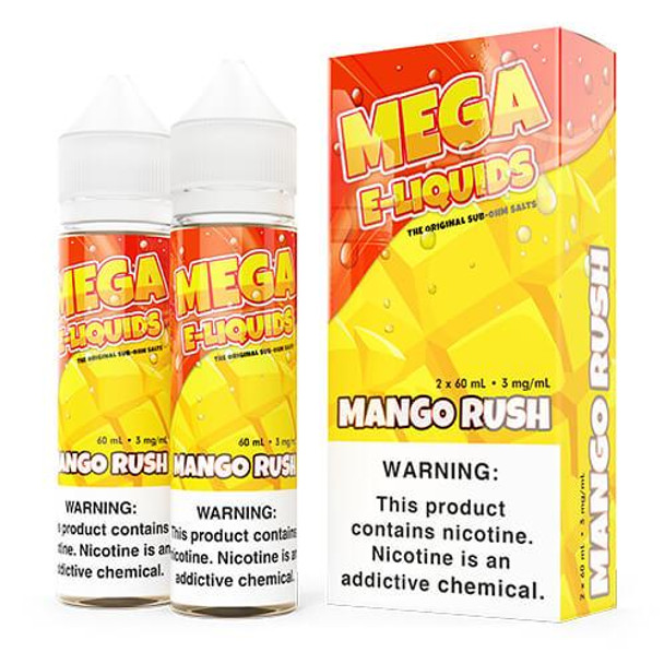 Mango Rush Sub-Ohm Salts | MEGA E-Liquids | 60 & 120ml options (closeout)