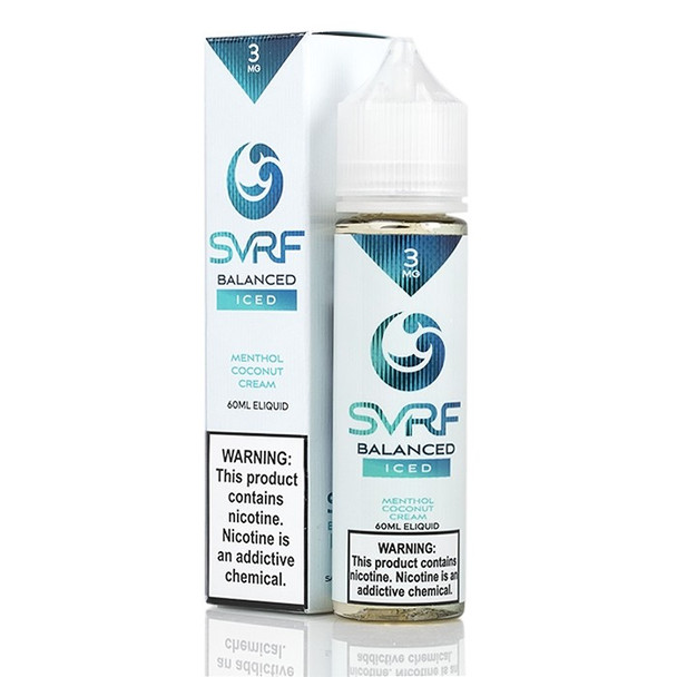 Balanced (cream coconut) ICED | SVRF | 60ml (closeout)