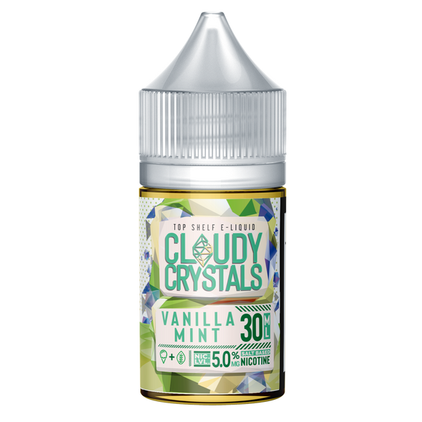 Vanilla Mint | Cloudy Crystals (Salt Nic) | 30ml ( closeout)