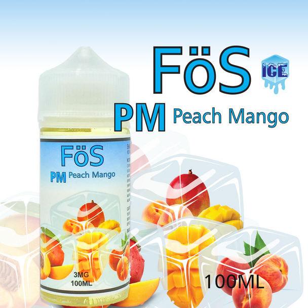 PM ICE - Peach Mango ICE | FoS | 100ml | 6mg (closeout)
