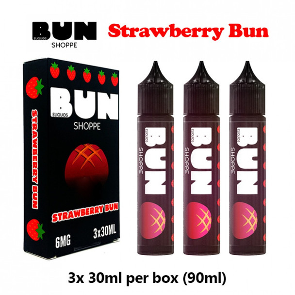 Strawberry Bun | BUN Shoppe | 60ml (2x30ml) - (Super Deal)