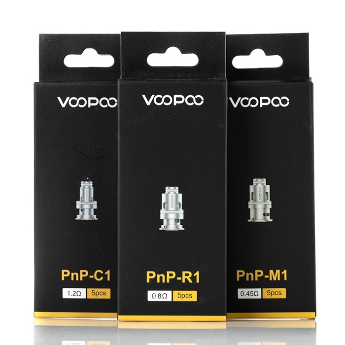 PnP Replacement Coils [5-pk] | VOOPOO (For Drag Baby Trio Kit) | Vapecentric