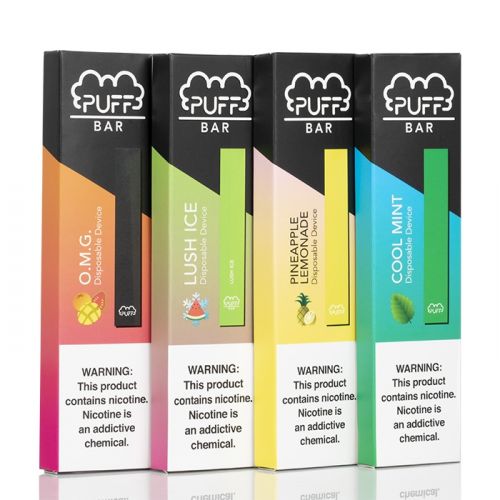 Puff BAR Disposable Device | Vape Pod System | 50mg and 20mg Options |  Vapecentric