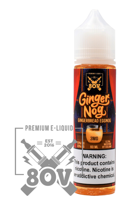 gingerbread vape Ginger Nog | 80v eLiquid by Beantown Vapor | 60ml