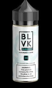 SubZero | BLVK Flavorless E-Liquid | 100ml