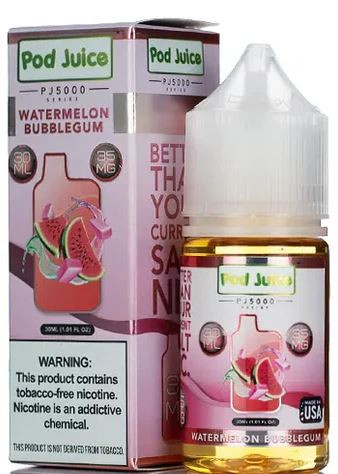Vape N Juice Fruity Bears Freeze Pod Juice TFN Salt .98 Watermelon Bubble  Gum (TFN) | PJ5000 series | Pod Juice | 30ml
