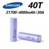 21700 - 4000 MAH - 30A - 3.6V  | 40T INR FLAT TOP  Recharchable Battery | Samsung