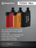 Kanger TOGO Mini Starter Kit | 1600mAh All-In-One System | KangerTech