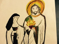 Saint Lutgarde, "Exchange of Hearts' 