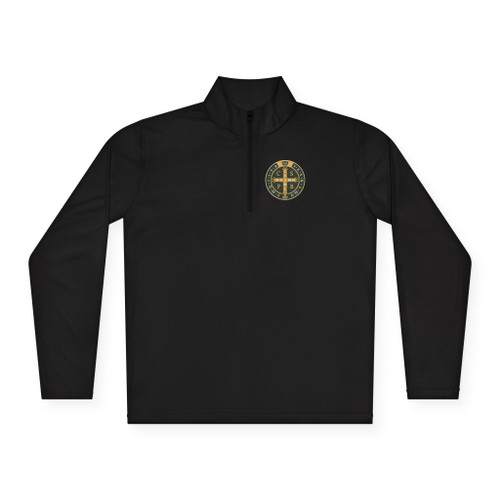 St. Benedict Wear your Prayer Quarter-Zip Pullover