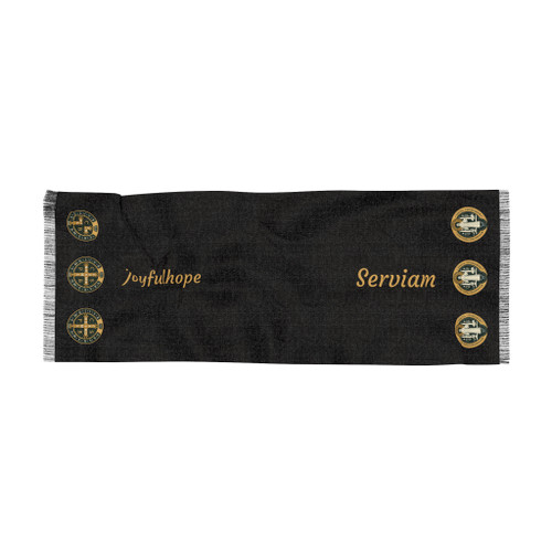 'Joyfulhope' Black Faith Scarf – Wear your Prayer