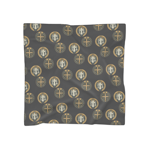 Pattern Scarf Wear your Prayer— St. Benedict