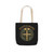 St. Benedict Wear your Prayer Canvas Tote Bag, 5-Color Straps