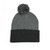Embroidered Pom-Pom Knit Cap — St. Benedict Wear your Prayer