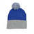 Embroidered Pom-Pom Knit Cap — St. Benedict Wear your Prayer