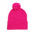 Embroidered Pom-Pom Knit Cap — St. Benedict Wear your Prayer
