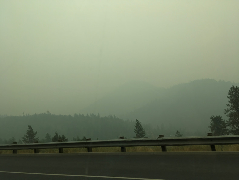 Campbell Family Drives Through Oregon Wildfire for a Mission