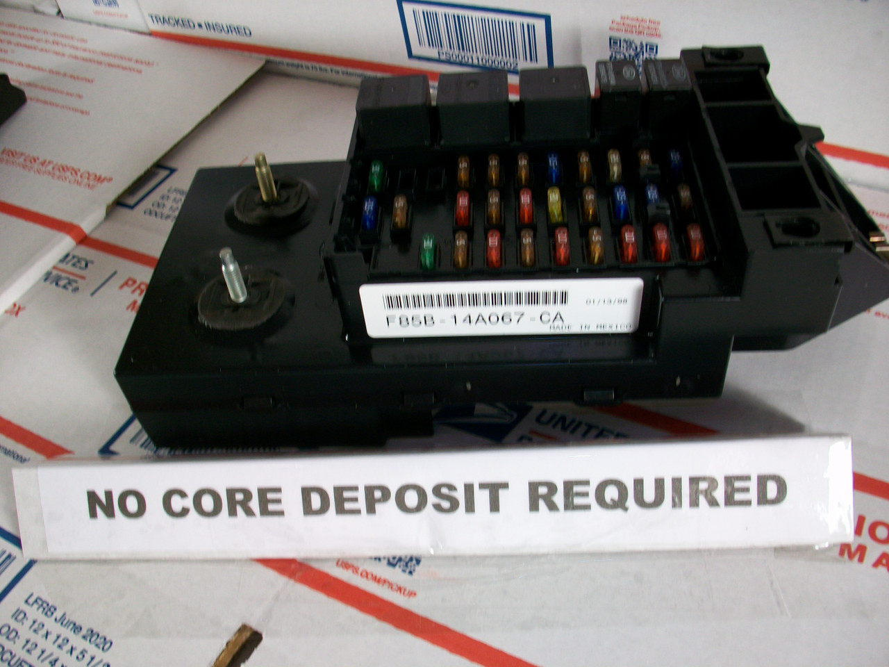 ✔REBUILT✔  F85B-14A067-CA  1997-1998 Ford Expedition Interior Cabin Fuse Box  (Verify YOUR Pt# MATCHES) *** NO CORE CHARGE*** #11>