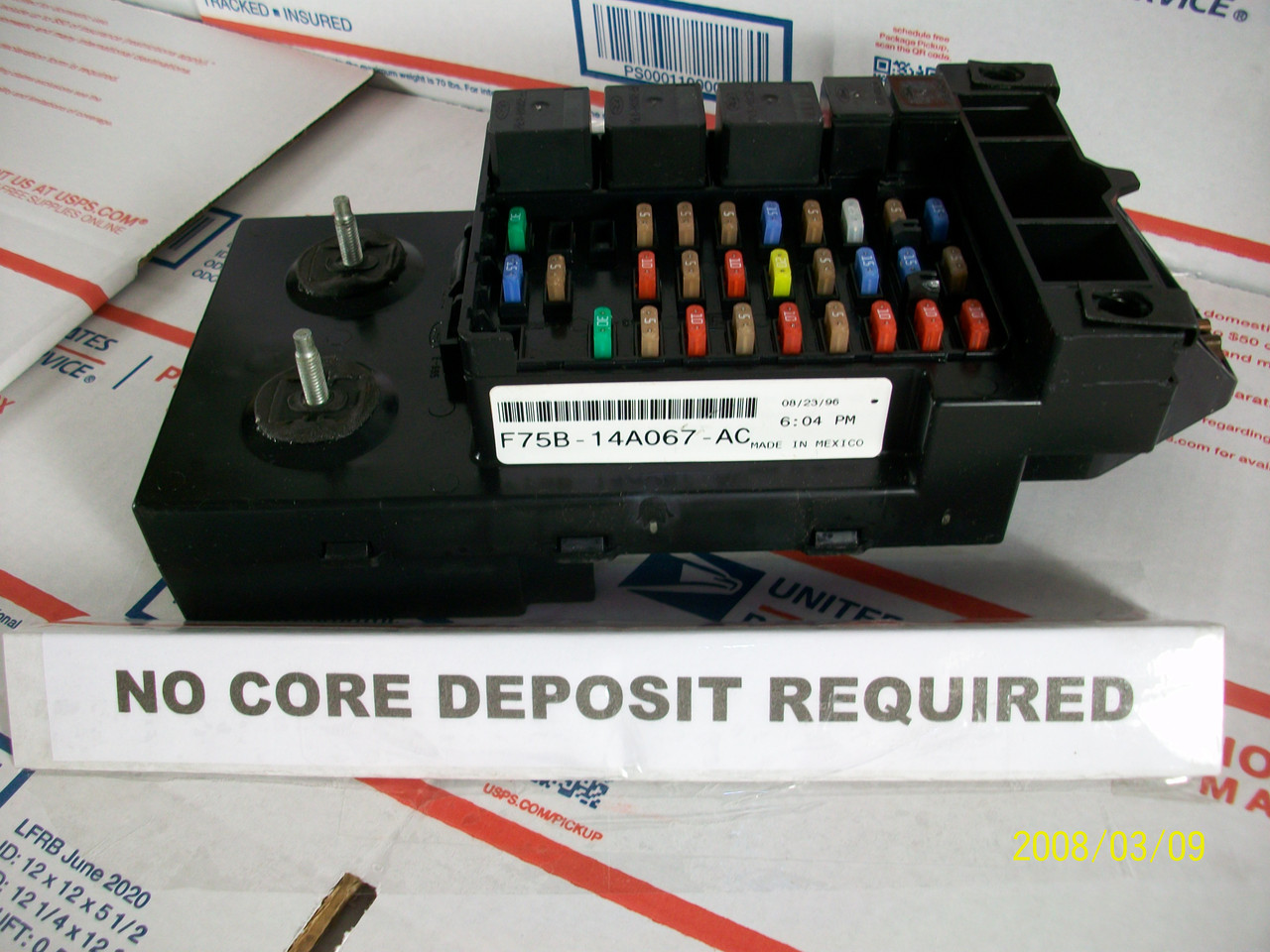 ✔REBUILT✔  F75B-14A067-AC  1998 Ford Expedition Interior Cabin Fuse Box  (Verify YOUR Pt# MATCHES) *** NO CORE CHARGE*** #3>
