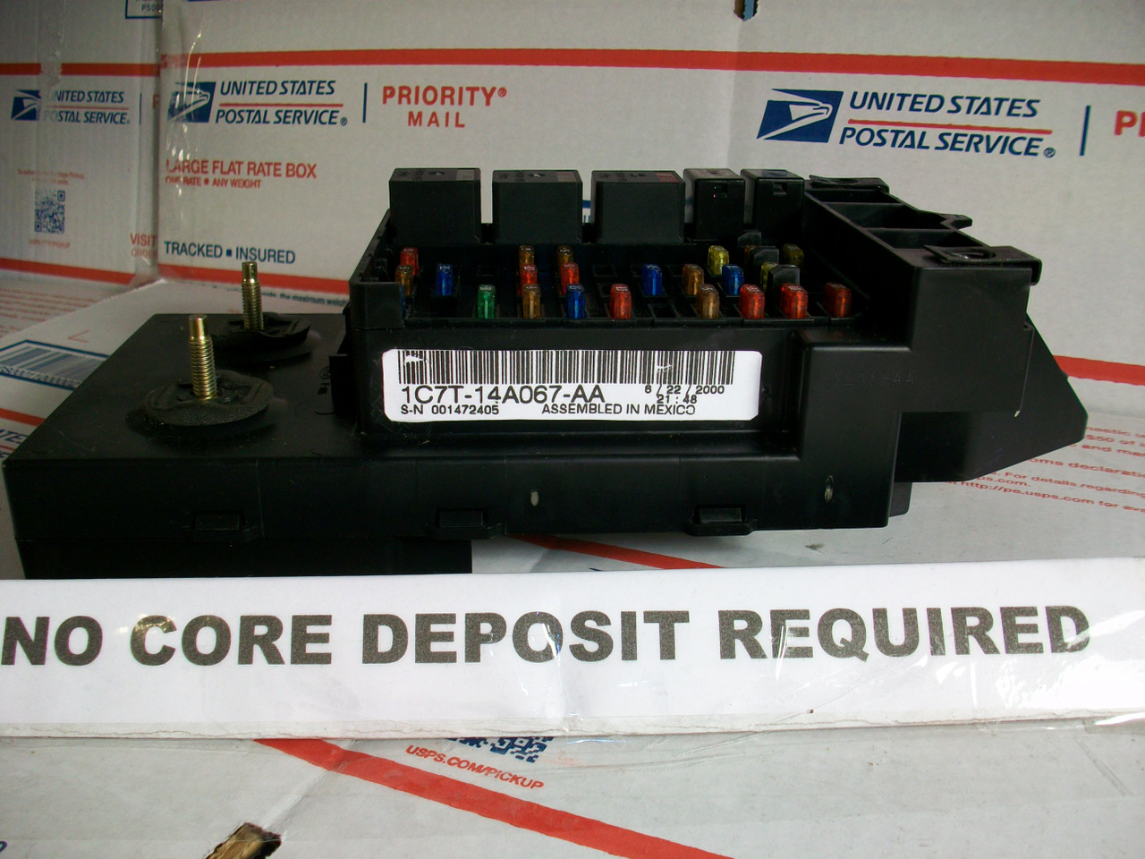✔REBUILT✔ 1C7T-14A067-AA FORD SUPER DUTY F250 F350 EXCURSION INTERIOR CABIN FUSE BOX (Verify YOUR Pt# MATCHES) **NO CORE CHARGE** #17>