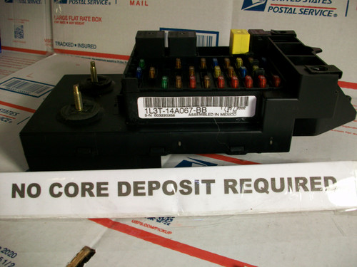 ✔REBUILT✔  1L3T-14A067-BB 1999 2000 2001 2002 Ford F150 Interior Cabin Fuse Box  (Verify YOUR Pt# MATCHES) *** NO CORE CHARGE*** #24>