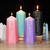 Crystal Candle with Rough Crystal
