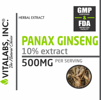 PANAX GINSENG 10% EXTRACT (60 CAPS)