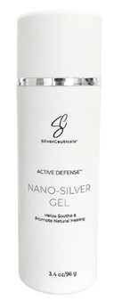 SILVERCEUTICALS ACTIVE DEFENSE NANO-SILVER GEL (3.4 OZ)