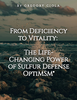 THE LIFE CHANGING POWER OF SULFUR DEFENSE OptiMSM®