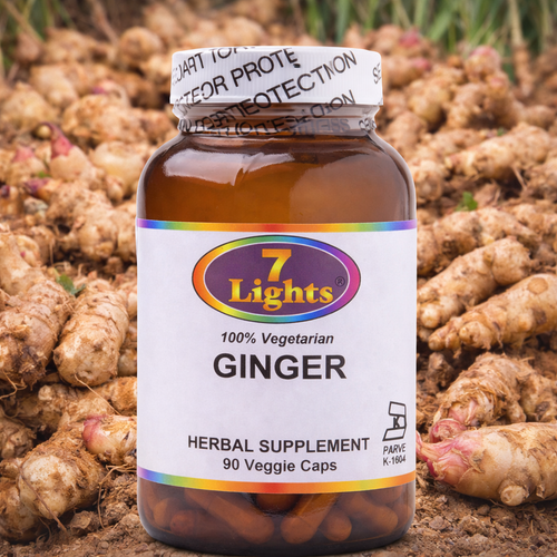 GINGER ROOT - ORGANIC (90 V-CAPS)