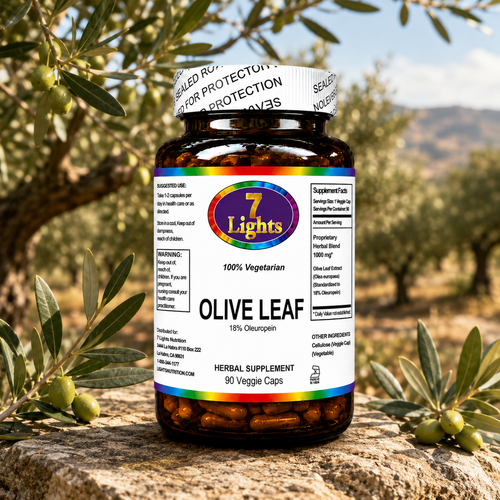 OLIVE LEAF EXTRACT - 18% OLEUROPEIN (90 V-CAPS)