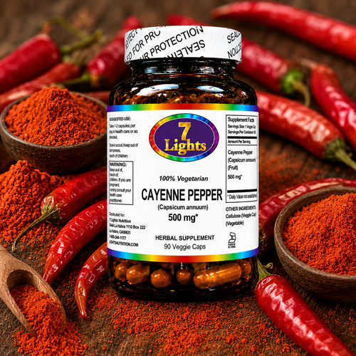 CAYENNE PEPPER (90 CAPS - ORGANIC)