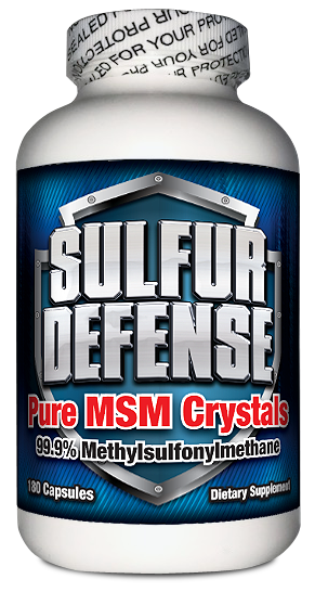 SULFUR DEFENSE - OptiMSM® (180 V-CAPS) 