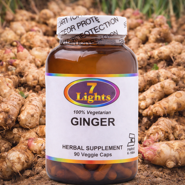 GINGER ROOT - ORGANIC (90 V-CAPS)