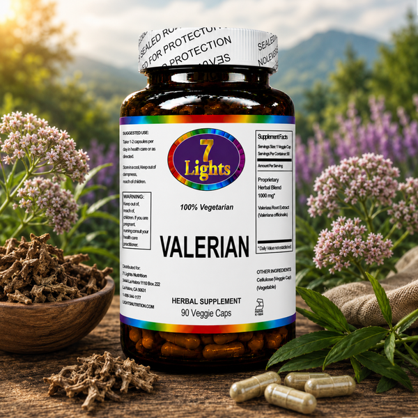 VALERIAN ROOT - ORGANIC (90 V-Caps)