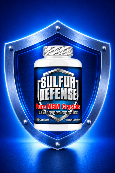 SULFUR DEFENSE - OptiMSM® (180 V-CAPS) 