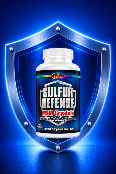 SULFUR DEFENSE OptiMSM® PURE CRYSTALS (227G -1/2 LB)