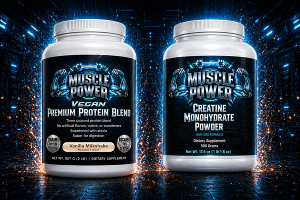 MUSCLE POWER PROTEIN (VANILLA) / CREATINE COMBO KIT