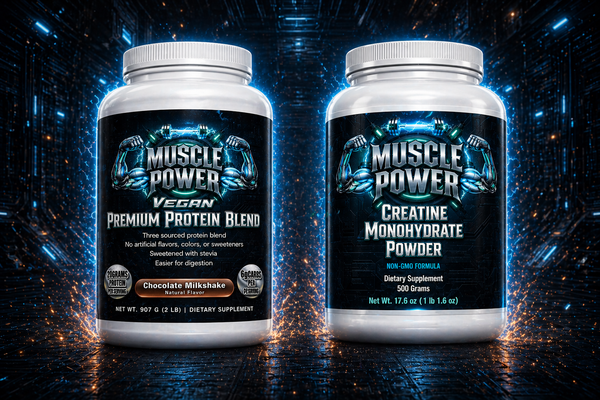 MUSCLE POWER PROTEIN (CHOCOLATE) / CREATINE COMBO KIT