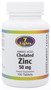 CHELATED ZINC (50 MG PER TAB - 100 TABS)