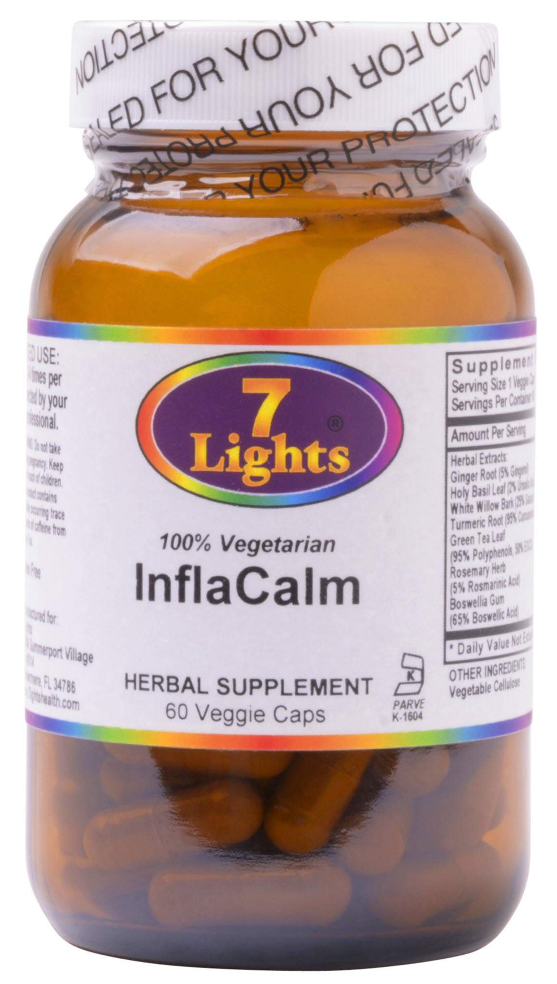 7 Lights Nutrition Inflacalm (60 VCaps)